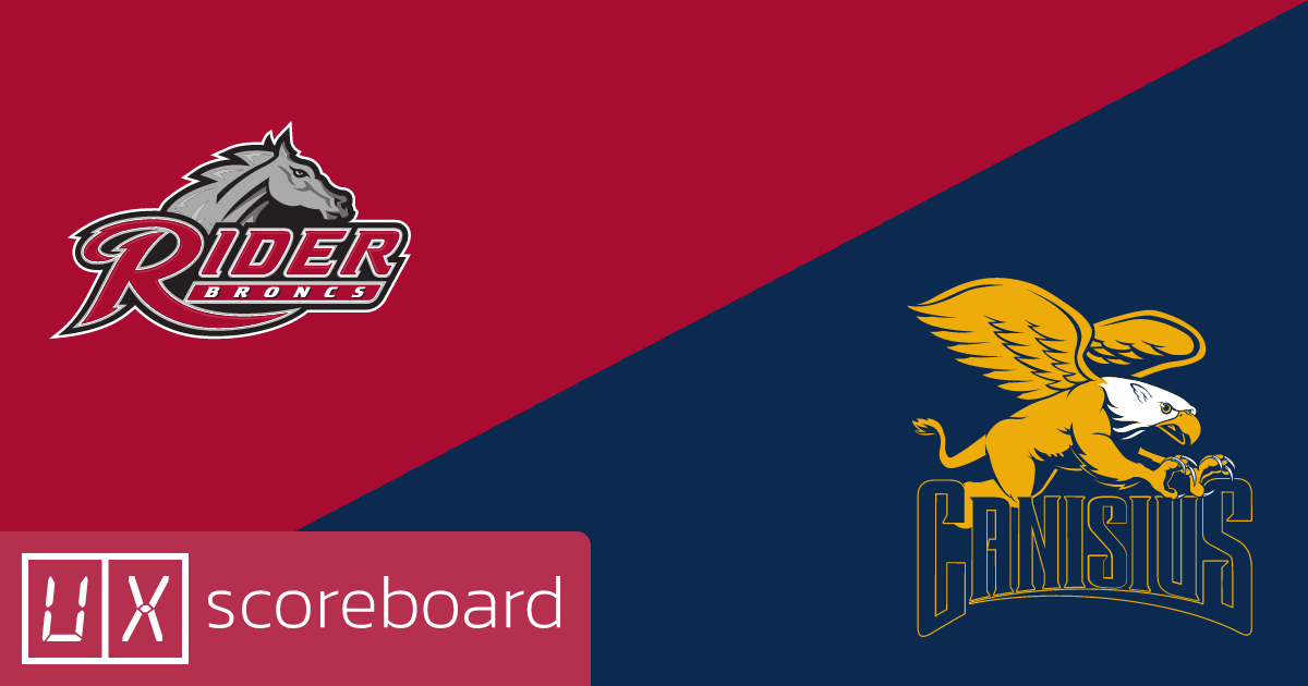 Rider Broncs vs Canisius Golden Griffins game highlights