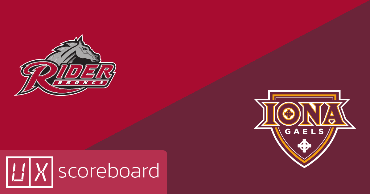 Rider Broncs vs Iona Gaels game highlights