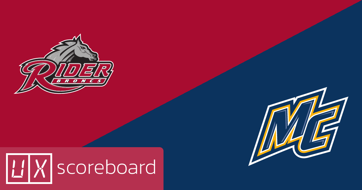 Rider Broncs vs Merrimack Warriors game highlights