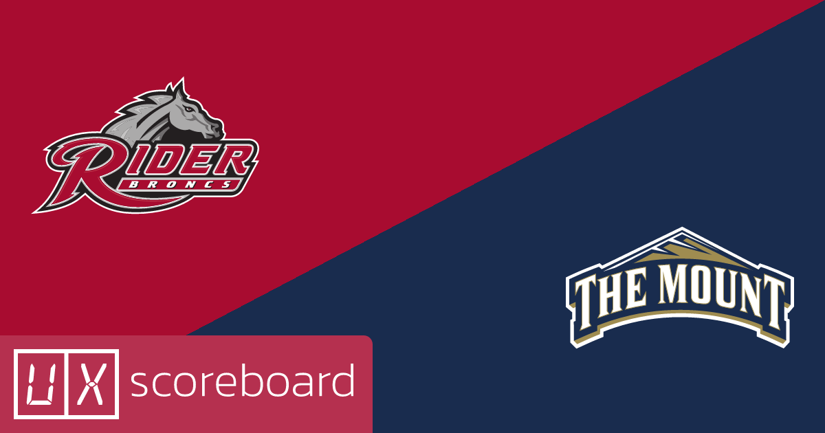 Rider Broncs vs Mount St. Mary's Mountaineers game highlights