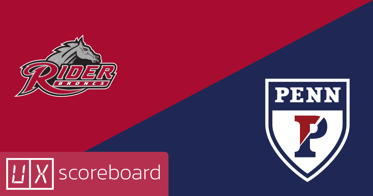 Rider Broncs vs Pennsylvania Quakers game highlights