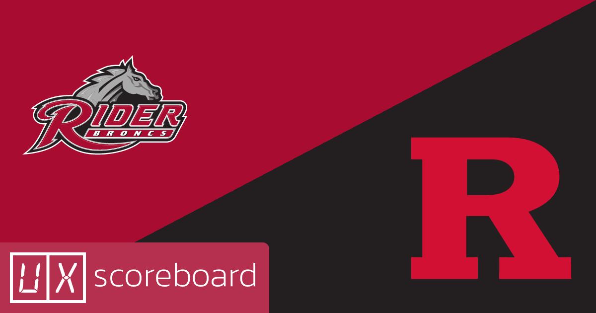 Rider Broncs vs Rutgers Scarlet Knights game highlights