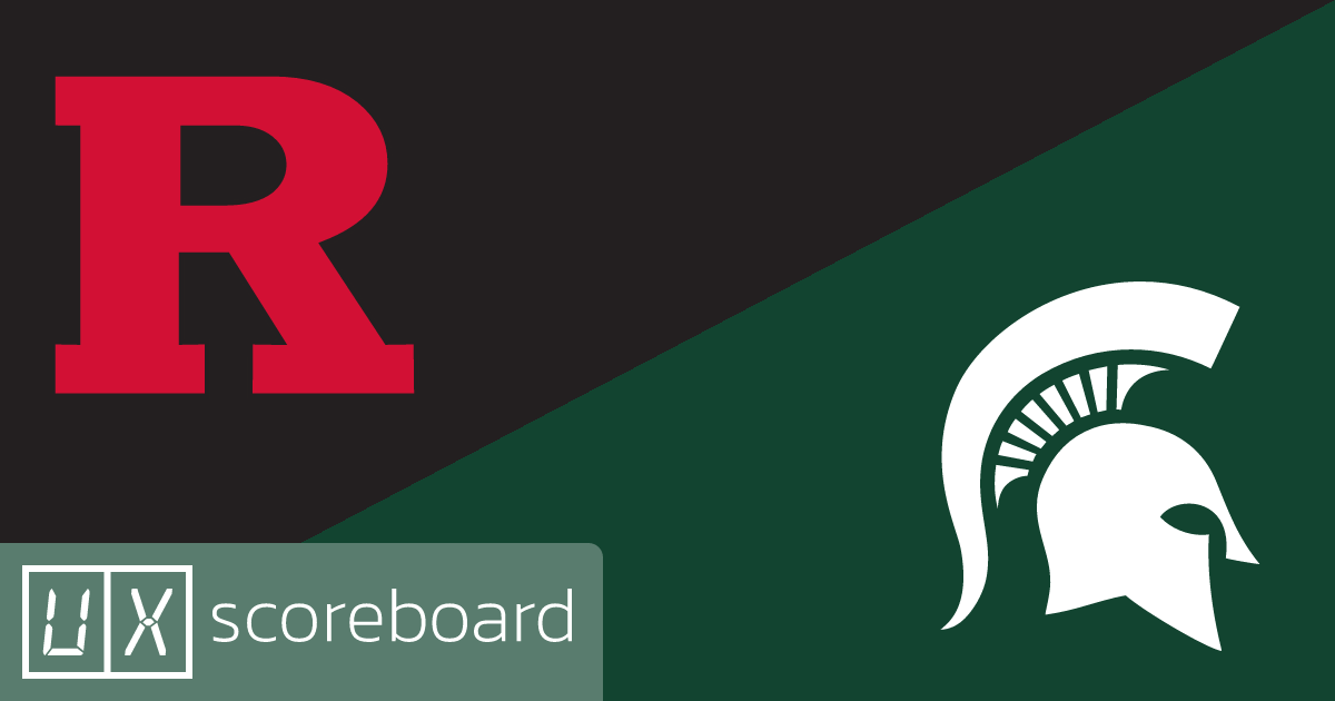 Rutgers Scarlet Knights vs Michigan State Spartans game highlights
