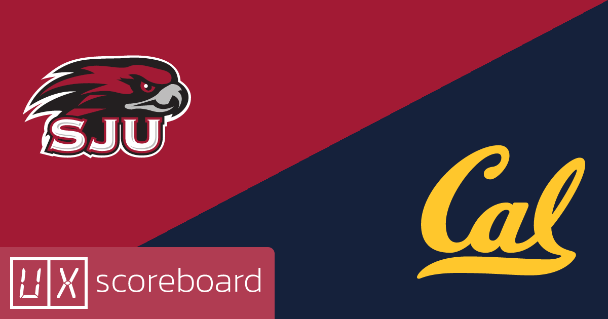 Saint Joseph's Hawks vs California Golden Bears game highlights