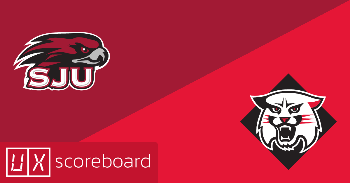 Saint Joseph's Hawks vs Davidson Wildcats game highlights