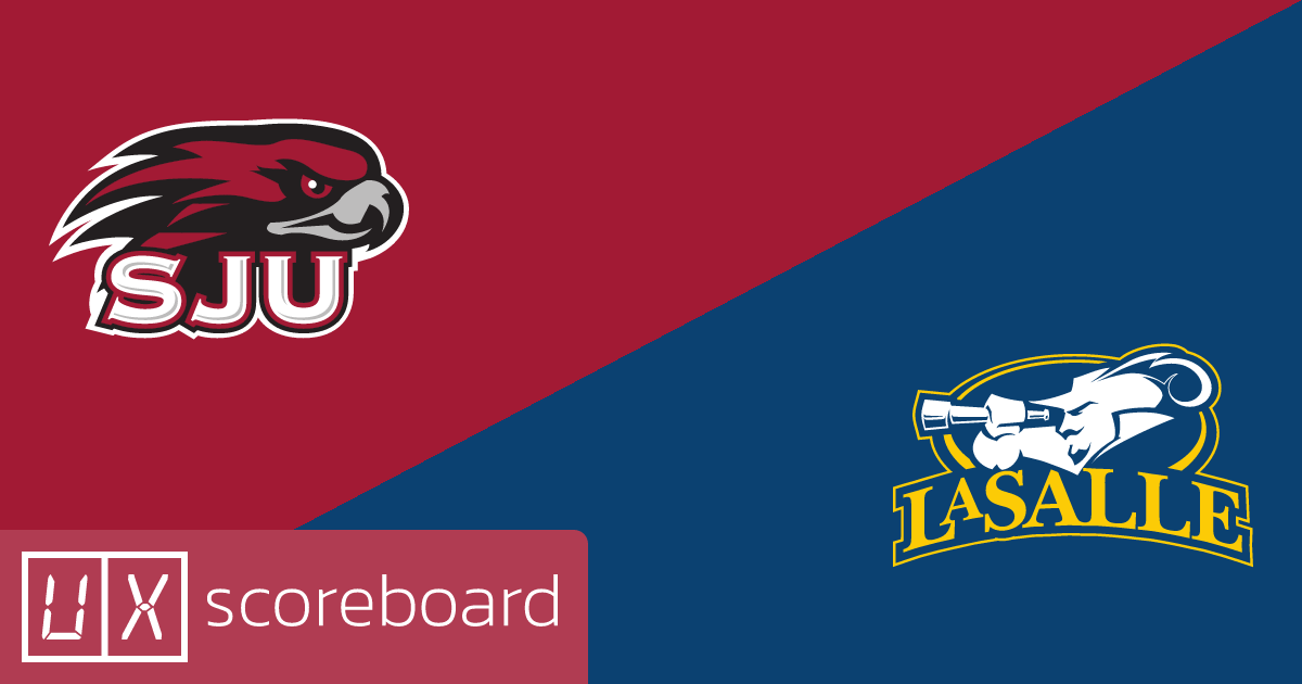 Saint Joseph's Hawks vs La Salle Explorers game highlights