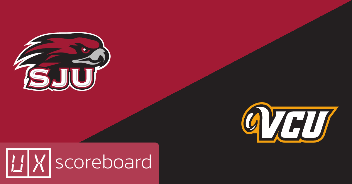 Saint Joseph's Hawks vs VCU Rams game highlights