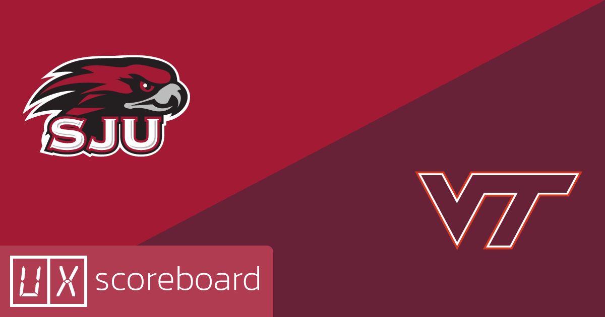 Saint Joseph's Hawks vs Virginia Tech Hokies game highlights
