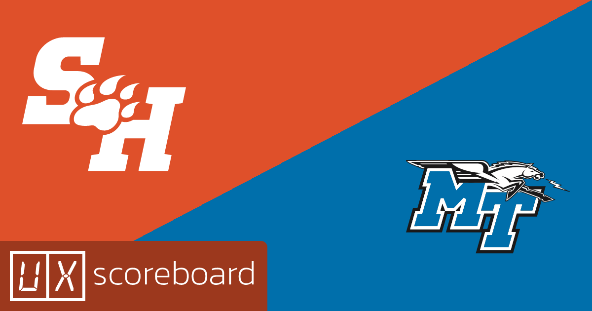 Sam Houston Bearkats vs Middle Tennessee Blue Raiders game highlights