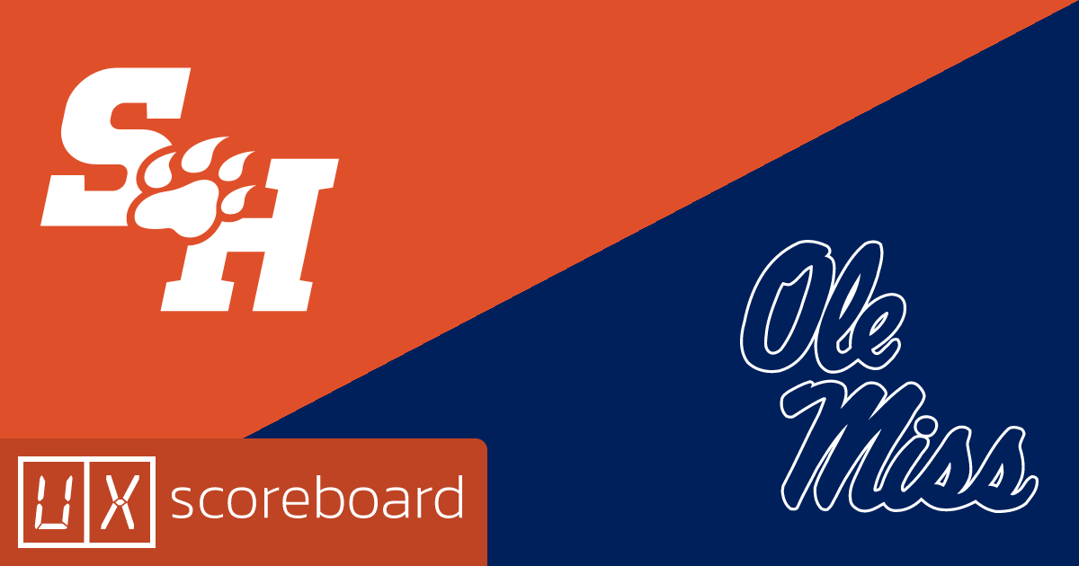 Sam Houston Bearkats vs Ole Miss Rebels game highlights