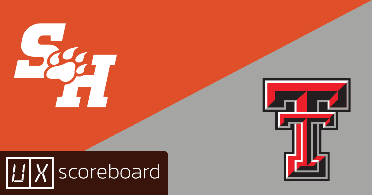 Sam Houston Bearkats vs Texas Tech Red Raiders game highlights