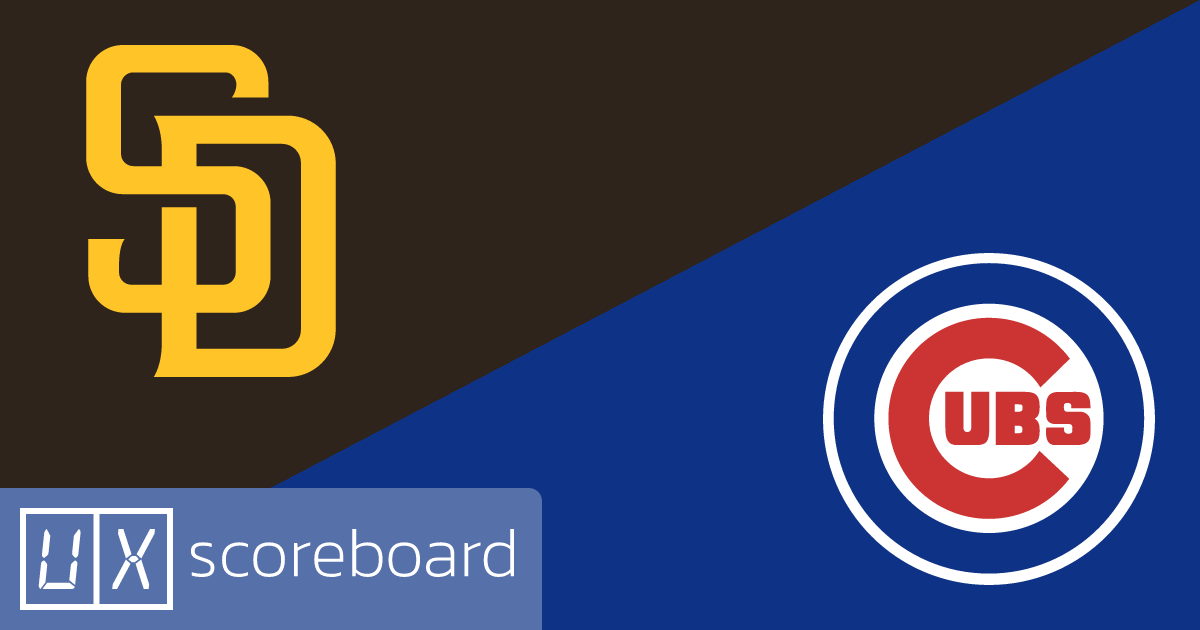 San Diego Padres vs Chicago Cubs game highlights