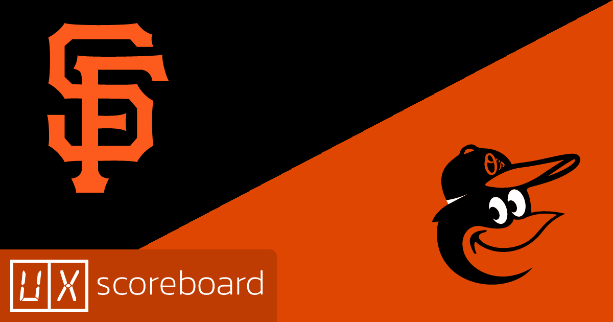 San Francisco Giants vs Baltimore Orioles game highlights