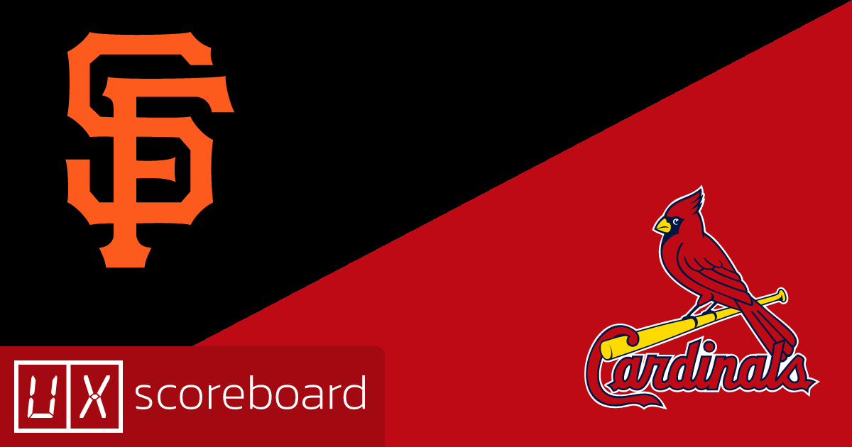 San Francisco Giants vs St. Louis Cardinals game highlights