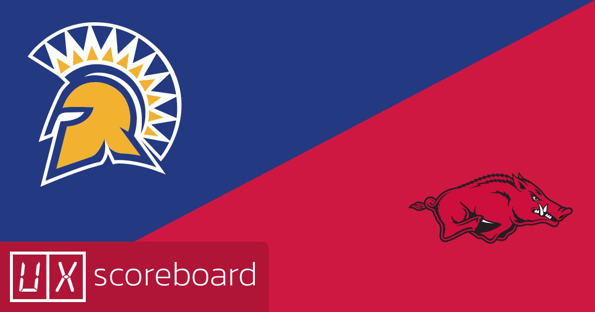 San Jose State Spartans vs Arkansas Razorbacks game highlights