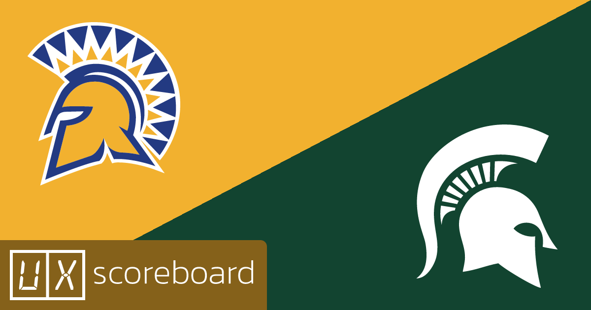 San Jose State Spartans vs Michigan State Spartans game highlights
