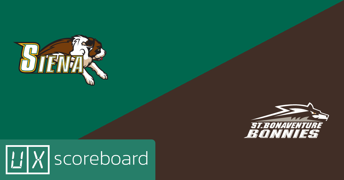Siena Saints vs St. Bonaventure Bonnies game highlights