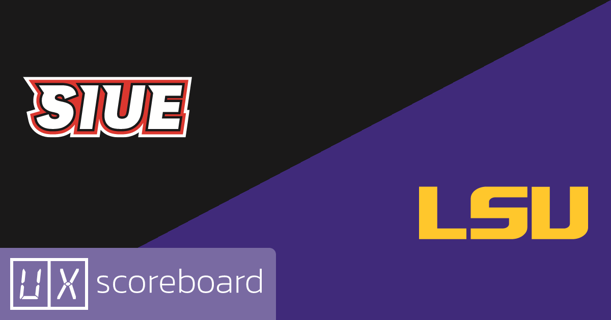SIU Edwardsville Cougars vs LSU Tigers game highlights