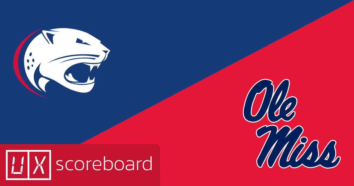 South Alabama Jaguars vs Ole Miss Rebels game highlights