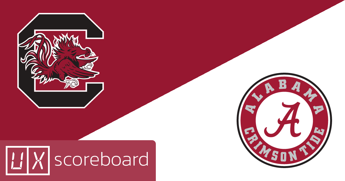 South Carolina Gamecocks vs Alabama Crimson Tide game highlights