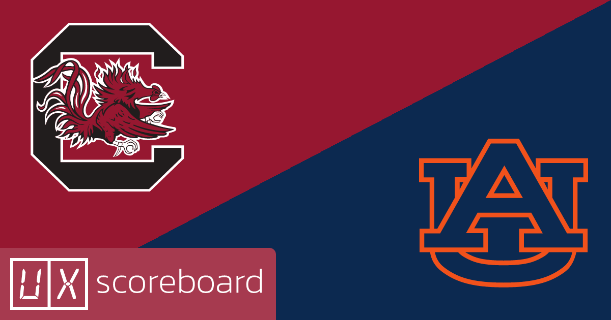 South Carolina Gamecocks vs Auburn Tigers game highlights