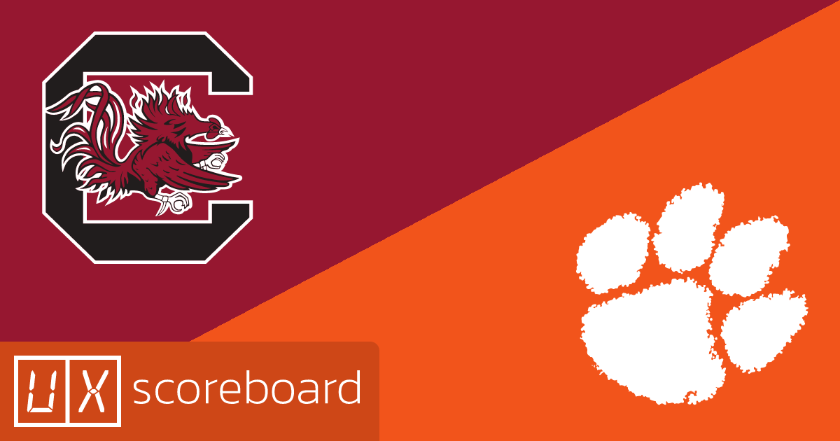 South Carolina Gamecocks vs Clemson Tigers game highlights