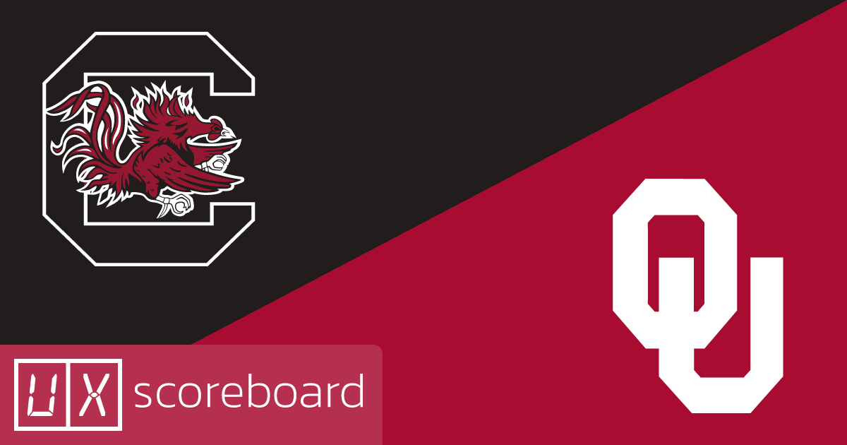 South Carolina Gamecocks vs Oklahoma Sooners game highlights