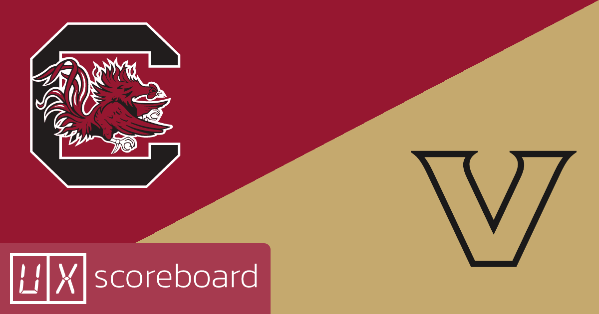 South Carolina Gamecocks vs Vanderbilt Commodores game highlights
