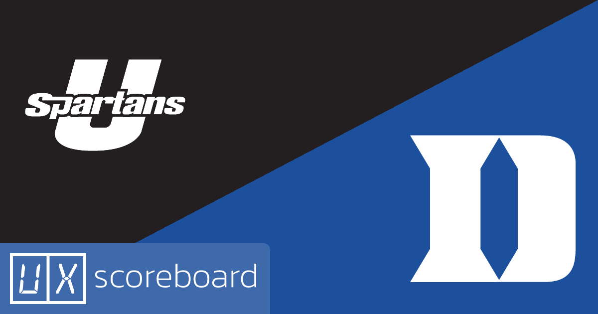 South Carolina Upstate Spartans vs Duke Blue Devils game highlights