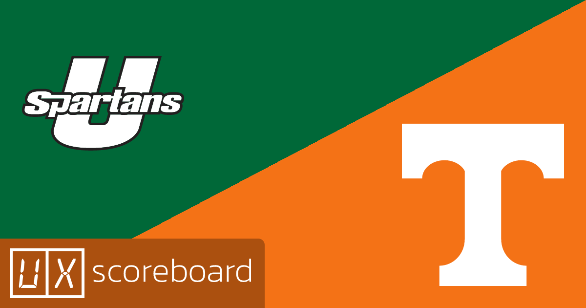 South Carolina Upstate Spartans vs Tennessee Volunteers game highlights