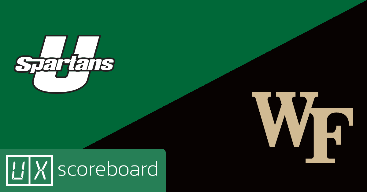 South Carolina Upstate Spartans vs Wake Forest Demon Deacons game highlights