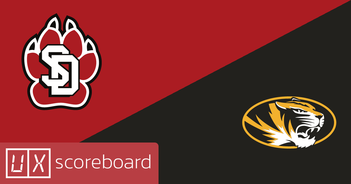 South Dakota Coyotes vs Missouri Tigers game highlights