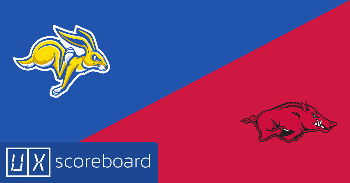 South Dakota State Jackrabbits vs Arkansas Razorbacks game highlights