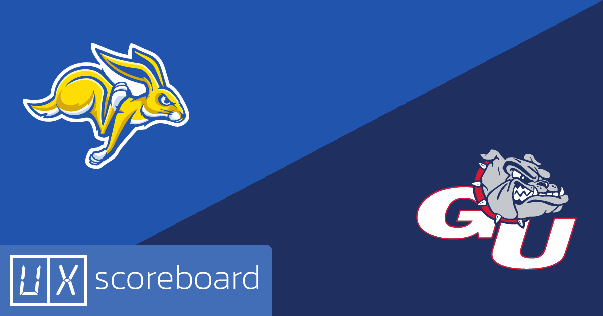 South Dakota State Jackrabbits vs Gonzaga Bulldogs game highlights