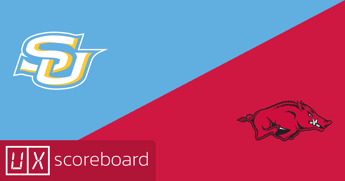 Southern Jaguars vs Arkansas Razorbacks game highlights