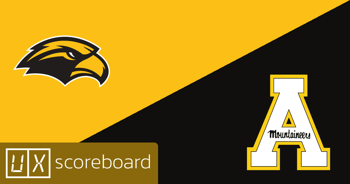 Southern Miss Golden Eagles vs Appalachian State Mountaineers game highlights