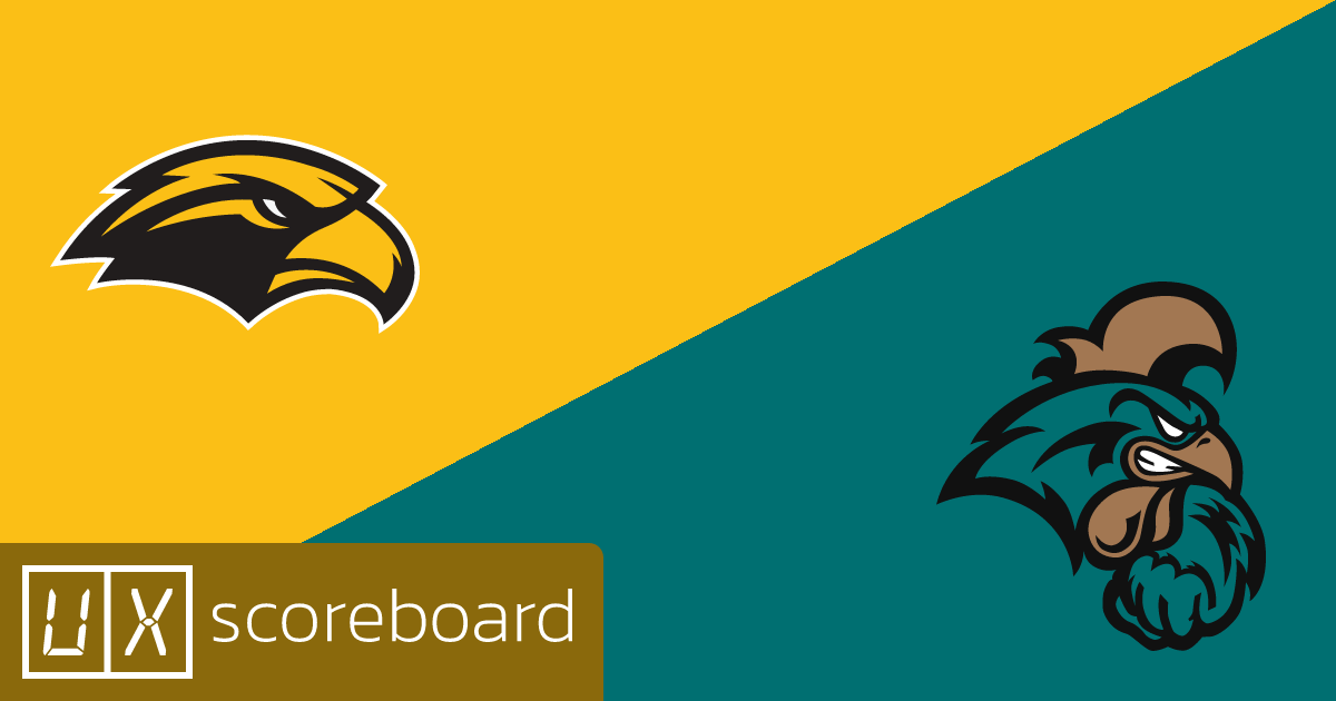 Southern Miss Golden Eagles vs Coastal Carolina Chanticleers game highlights