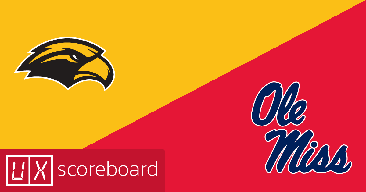 Southern Miss Golden Eagles vs Ole Miss Rebels game highlights