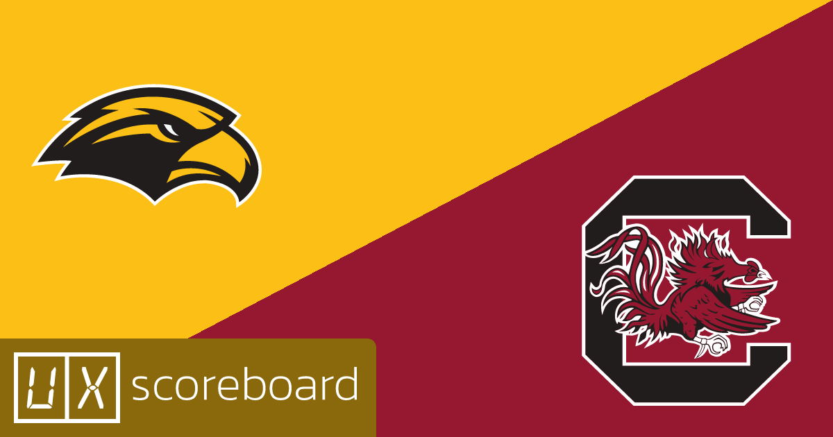 Southern Miss Golden Eagles vs South Carolina Gamecocks game highlights