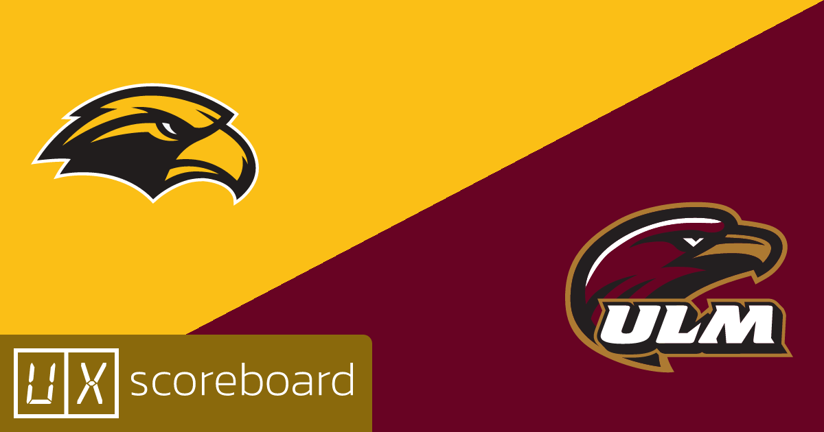 Southern Miss Golden Eagles vs UL Monroe Warhawks game highlights