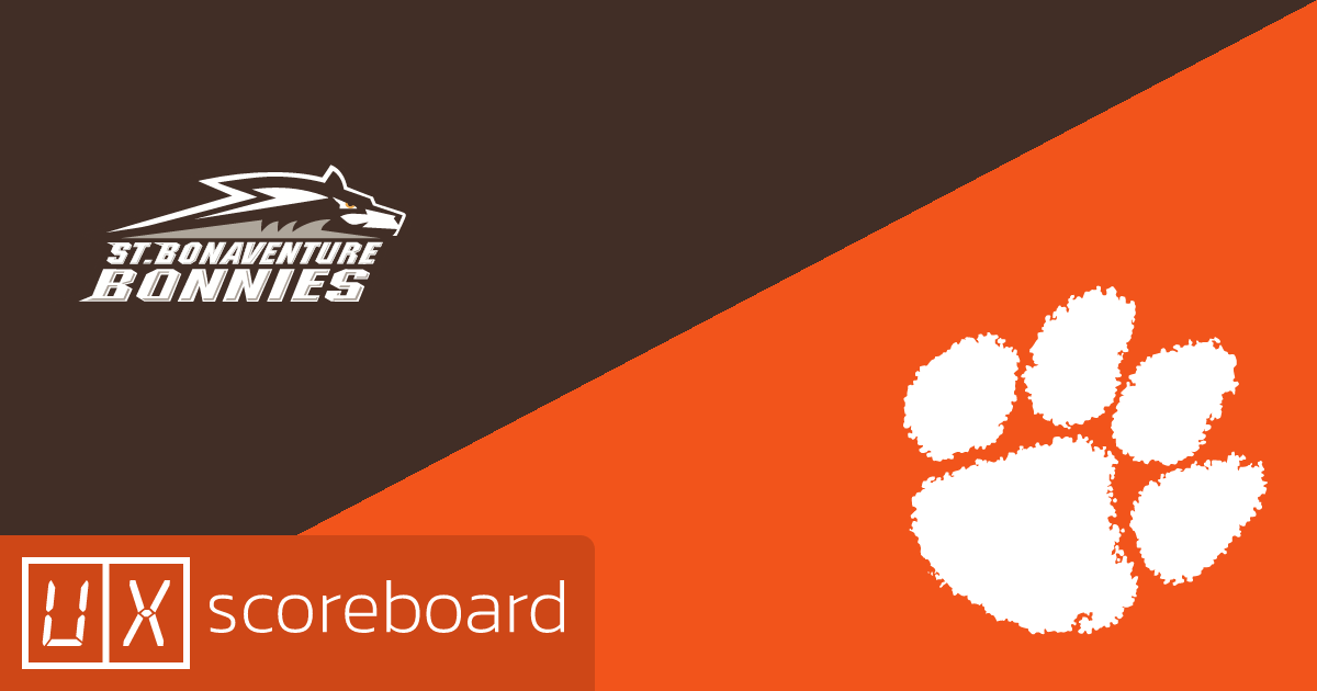St. Bonaventure Bonnies vs Clemson Tigers game highlights