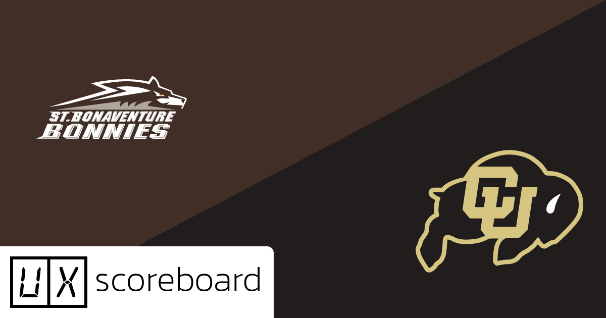 St. Bonaventure Bonnies vs Colorado Buffaloes game highlights