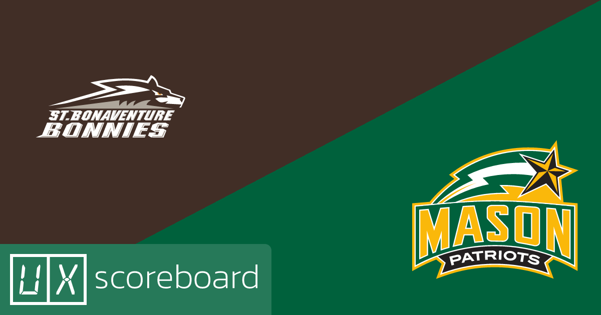 St. Bonaventure Bonnies vs George Mason Patriots game highlights