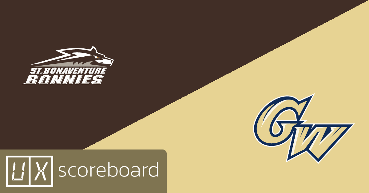 St. Bonaventure Bonnies vs George Washington Revolutionaries game highlights