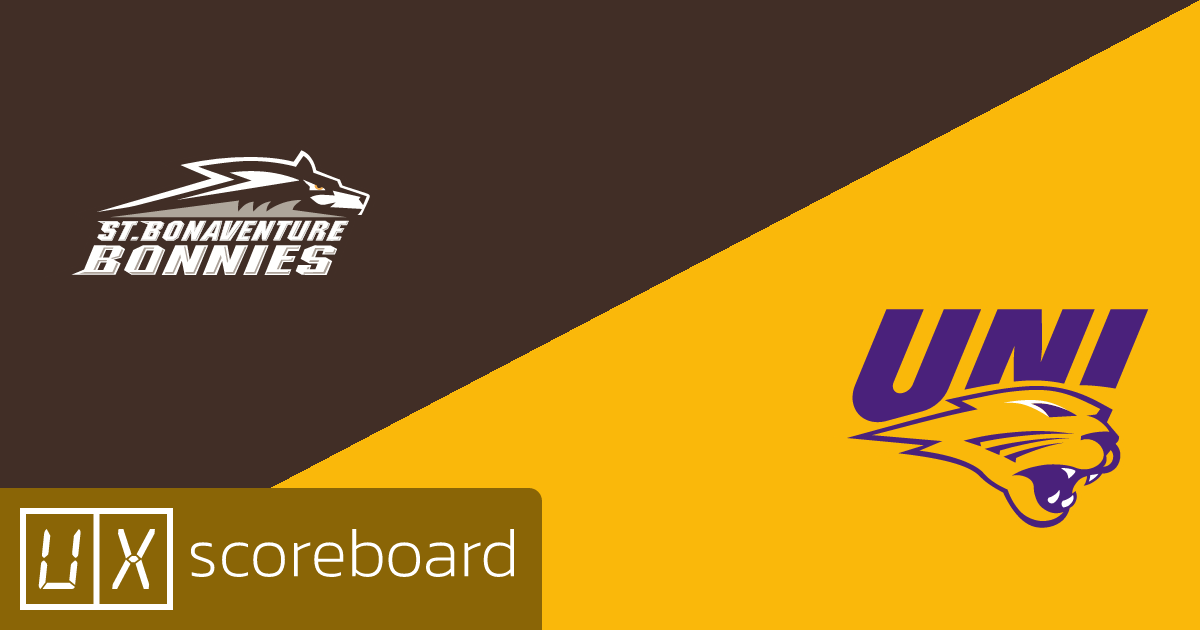 St. Bonaventure Bonnies vs Northern Iowa Panthers game highlights
