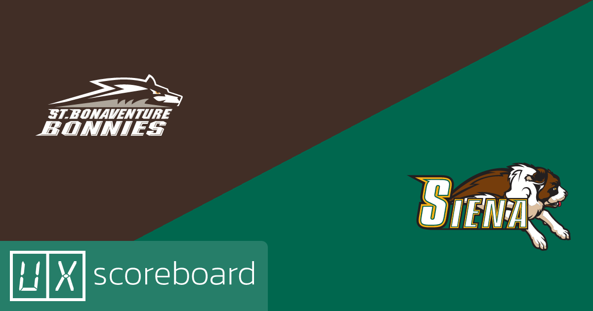 St. Bonaventure Bonnies vs Siena Saints game highlights