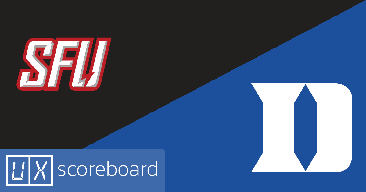 St. Francis (PA) Red Flash vs Duke Blue Devils game highlights