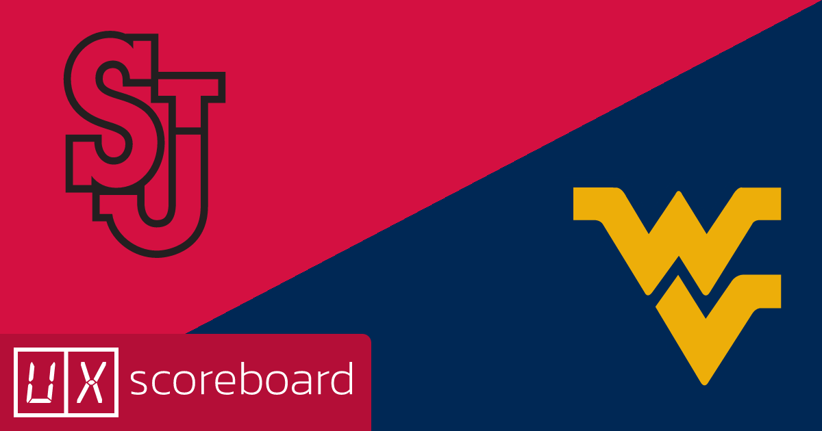 St. John's Red Storm vs West Virginia Mountaineers game highlights
