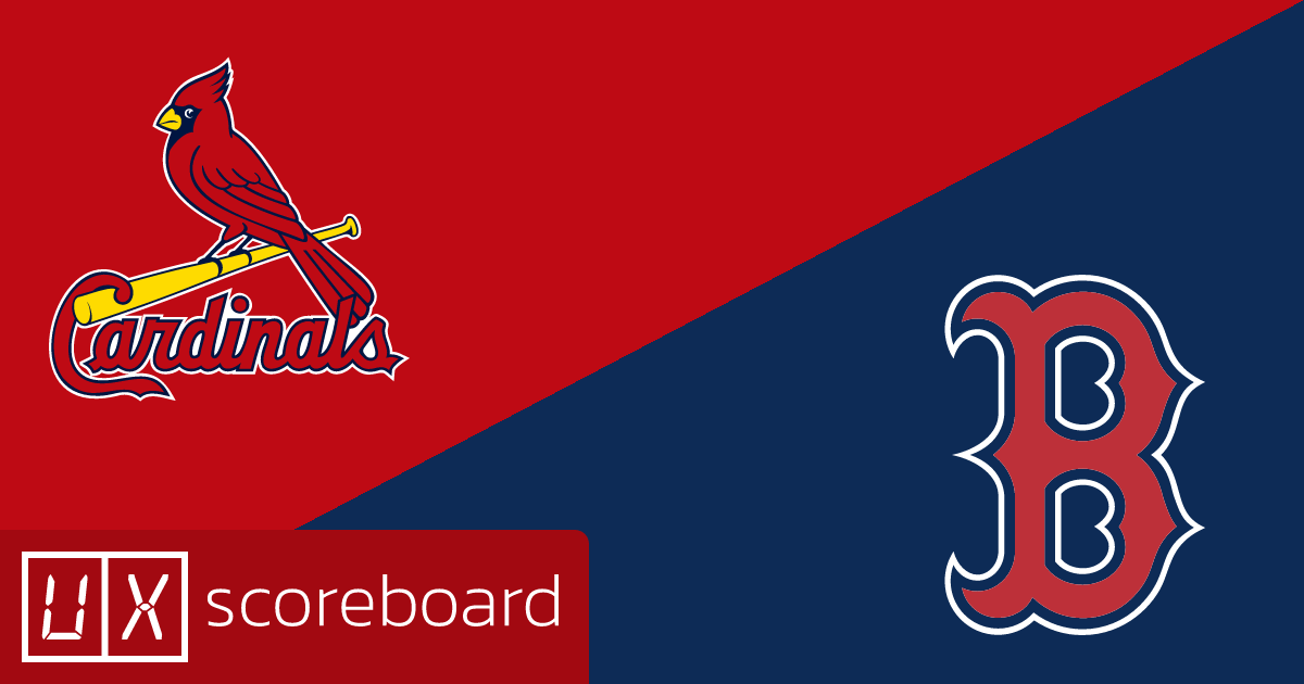 St. Louis Cardinals vs Boston Red Sox game highlights
