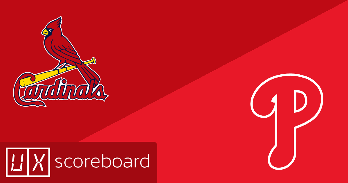 St. Louis Cardinals vs Philadelphia Phillies game highlights